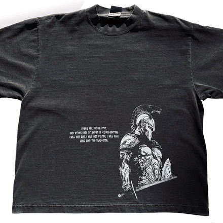 "Gladiator" Oversized Tee
