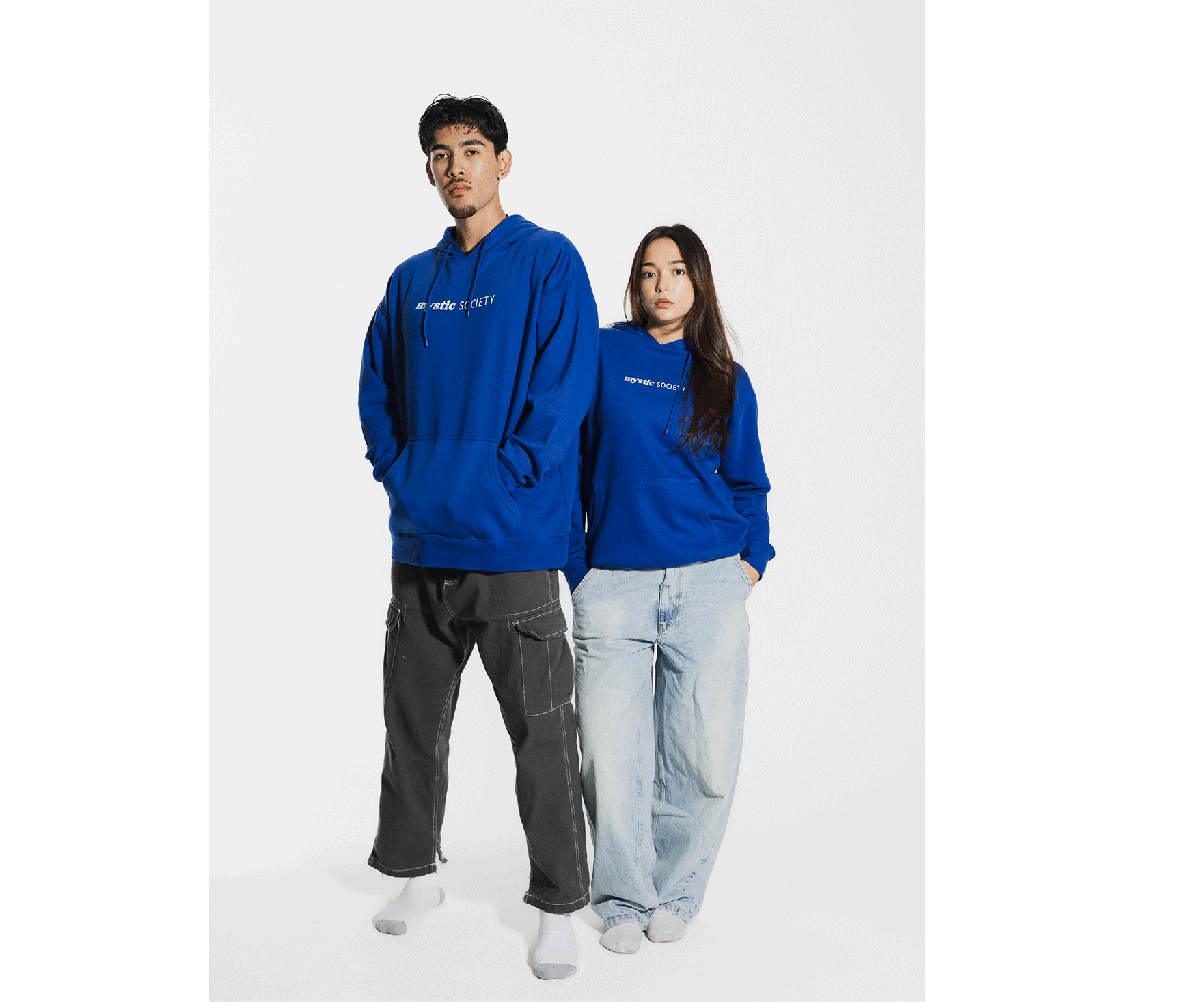 "Ocean Blue" Lightweight Hoodie