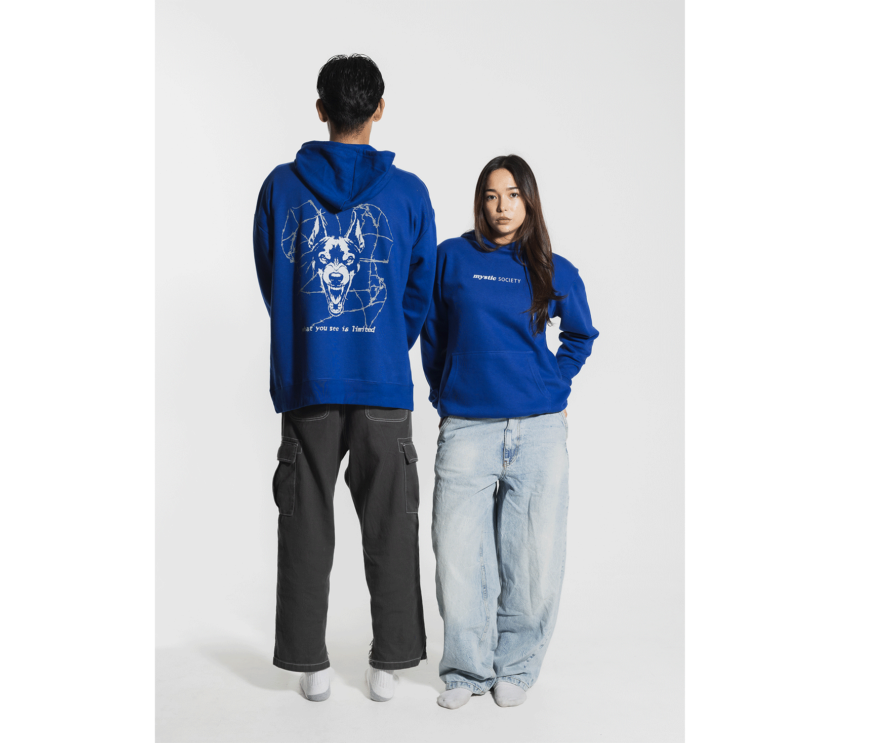 "Ocean Blue" Lightweight Hoodie