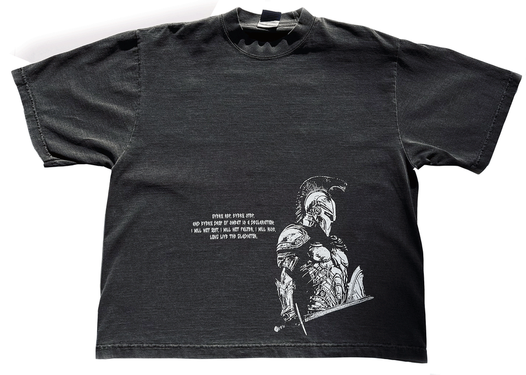 "Gladiator" Oversized Tee