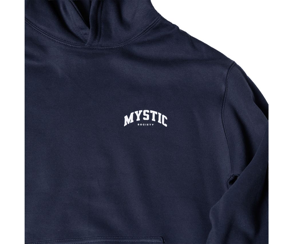 "Navy" Boxed Hoodie