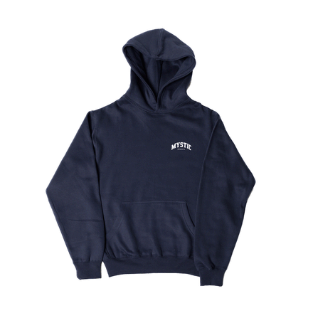 "Navy" Boxed Hoodie