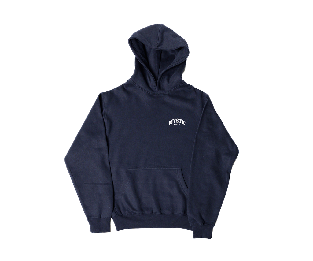 "Navy" Boxed Hoodie