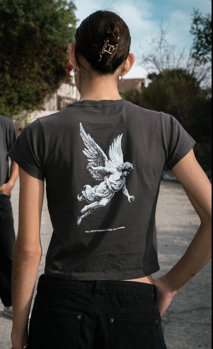 "Fallen Angel" Baby Tee
