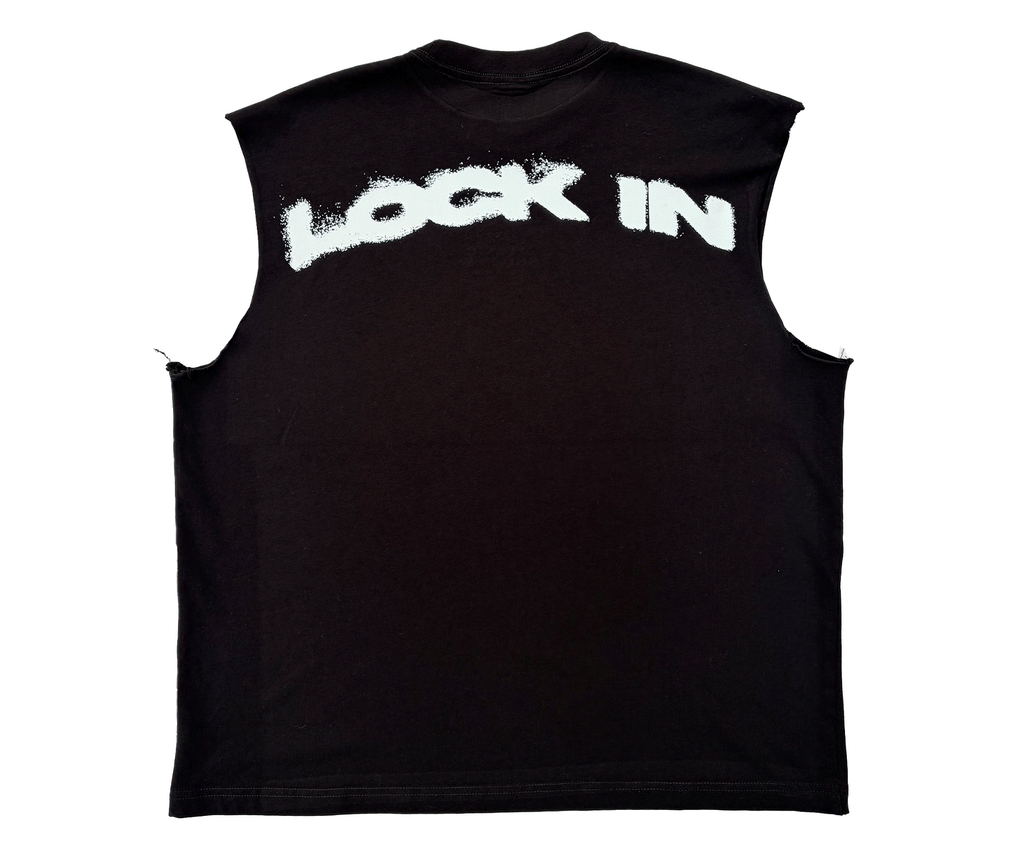 "Lock In" Cut-Off Tee