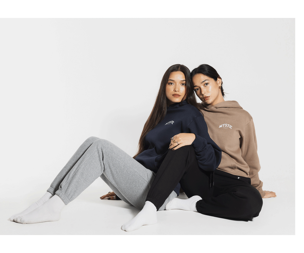 "Navy" Boxed Hoodie