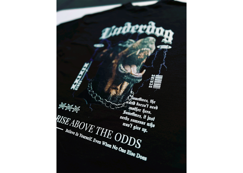 "Underdog" Oversized Tee