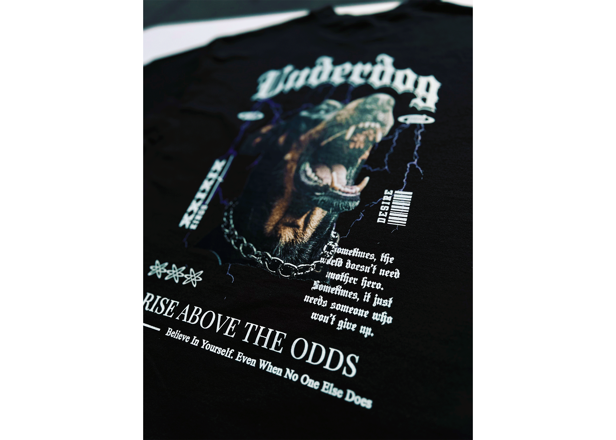 "Underdog" Oversized Tee