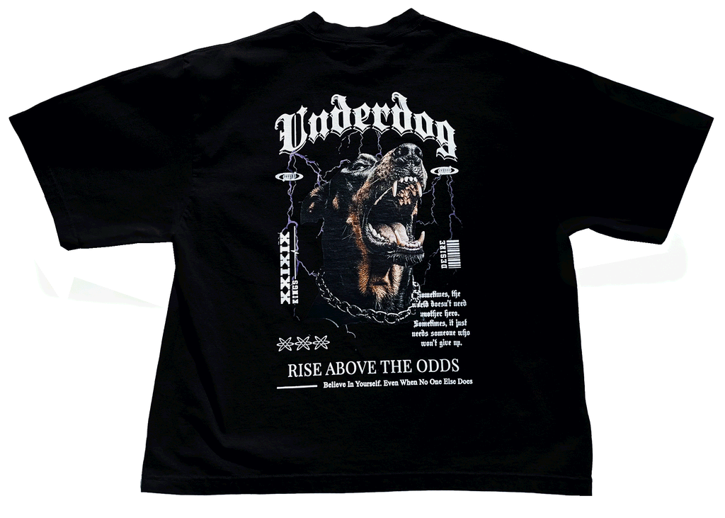 "Underdog" Oversized Tee