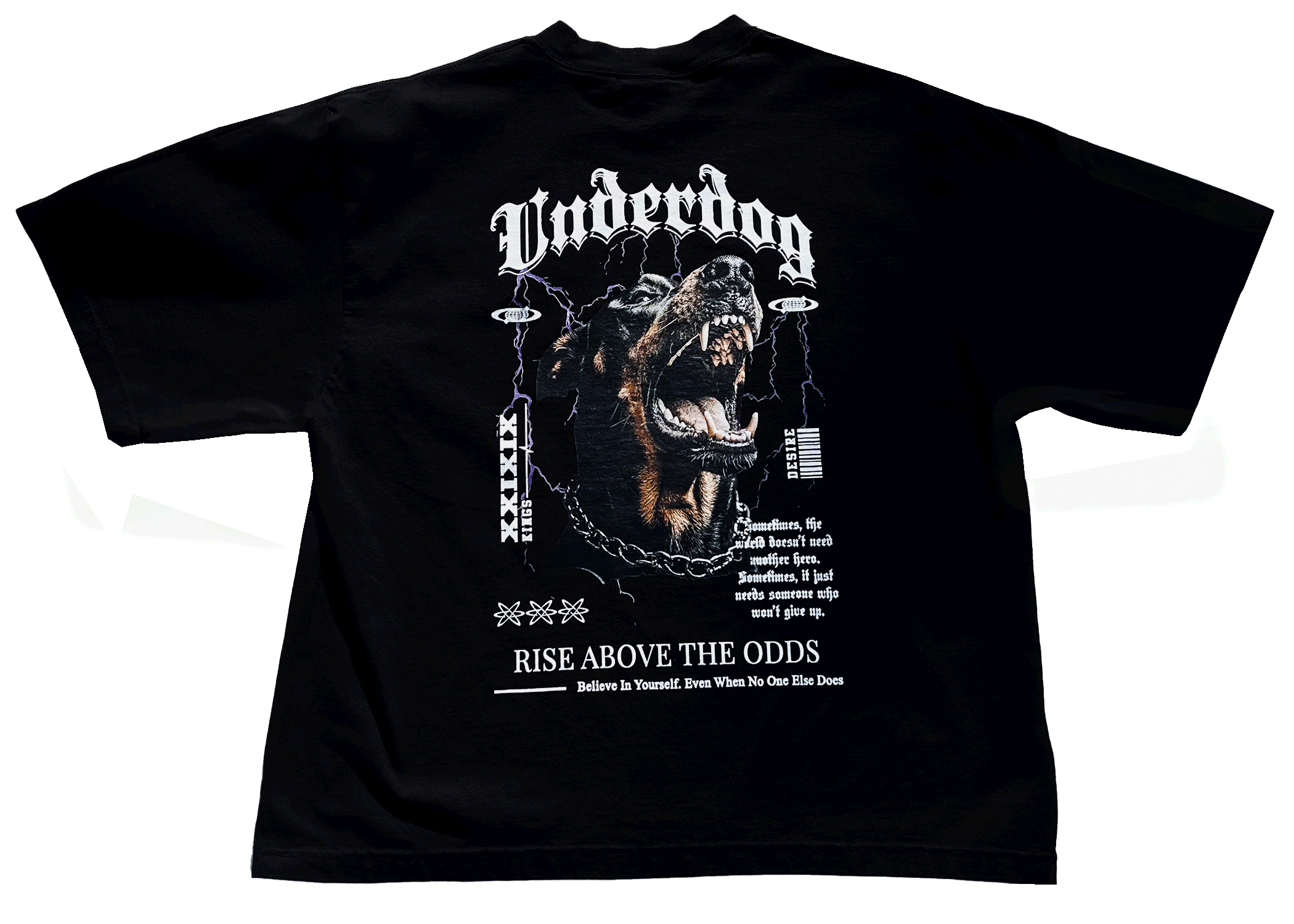 "Underdog" Oversized Tee
